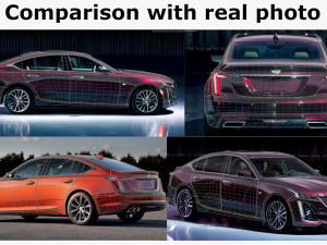 cadillac ct5 2020 3D 모델