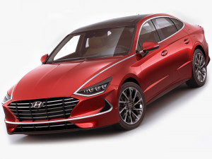 hyundai sonata 2020 Modelo 3D