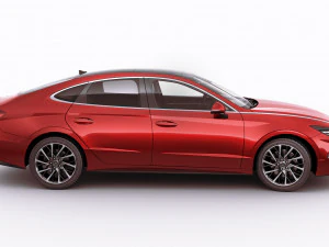 hyundai sonata 2020 3D Model