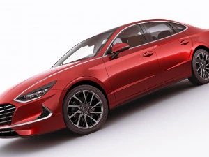 hyundai sonata 2020 3D Model