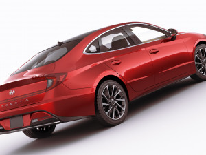 hyundai sonata 2020 3D Modell