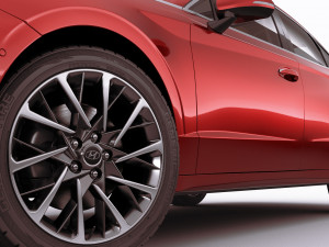 hyundai sonata 2020 3D Modell
