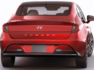 hyundai sonata 2020 3D Model