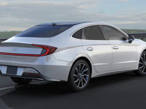 hyundai sonata 2020 3D Model