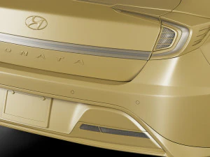 hyundai sonata 2020 3D Model
