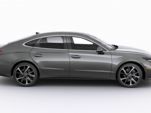 hyundai sonata us 2020 3D 모델