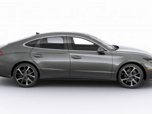 hyundai sonata us 2020 3D Model