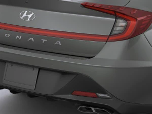 hyundai sonata us 2020 3D Model
