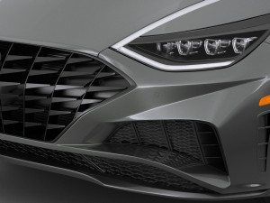 hyundai sonata us 2020 3D 모델