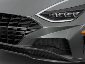 hyundai sonata us 2020 3D Model