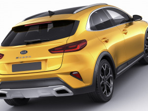 kia xceed 2020 3D 모델