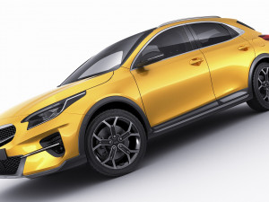 kia xceed 2020 3D 모델
