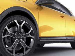 kia xceed 2020 3D 모델