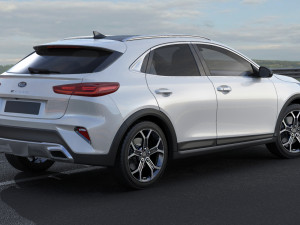 kia xceed 2020 3D 모델
