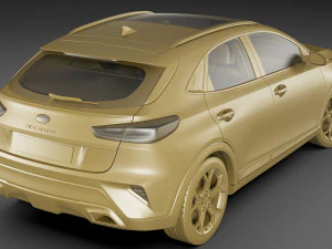 kia xceed 2020 3D Model