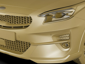 kia xceed 2020 3D 모델