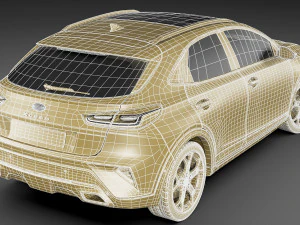 kia xceed 2020 3D Model
