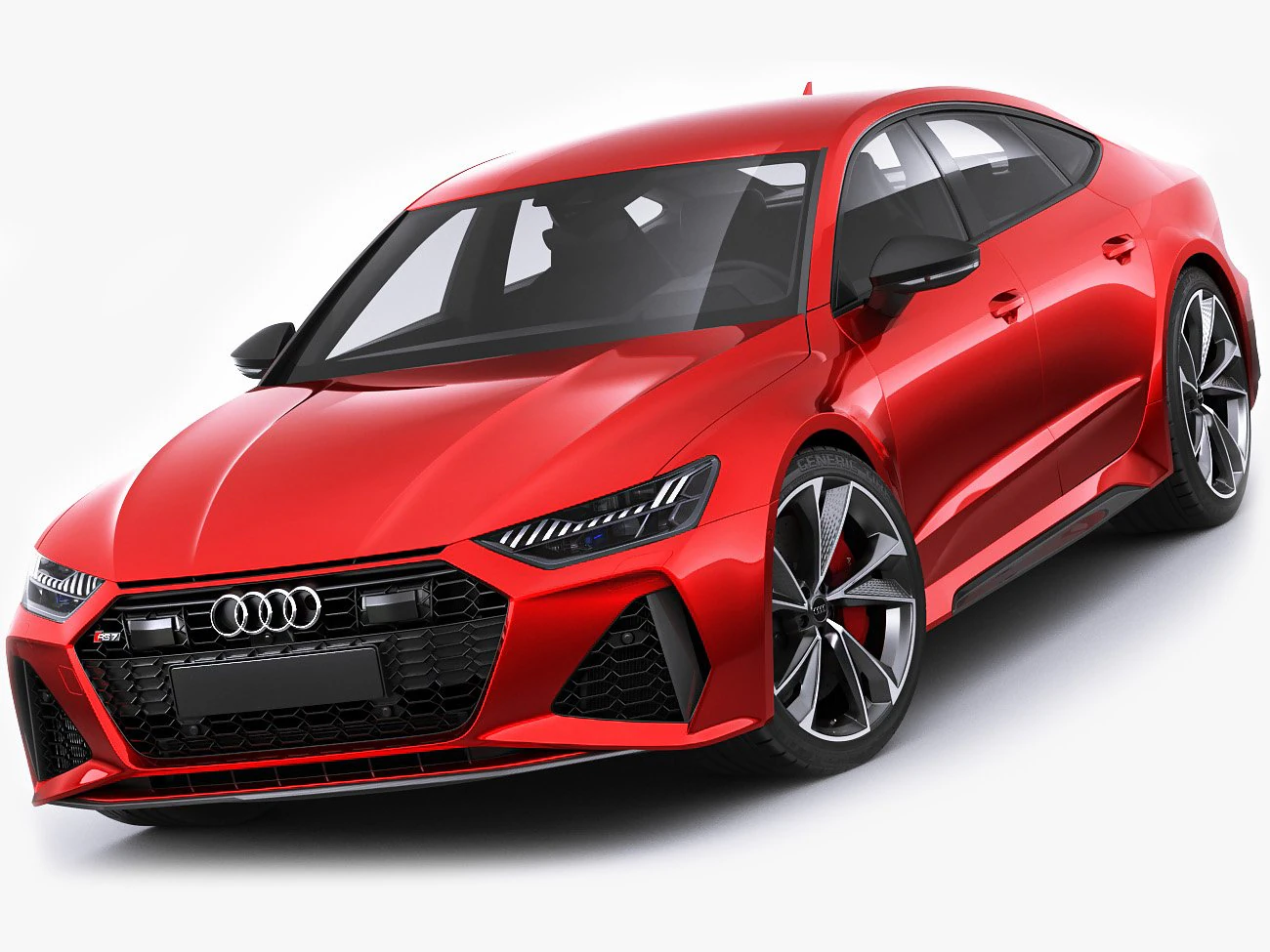 audi rs7 esportivo 2020 Modelo 3D .c4d .max .obj .3ds .fbx .stl .blend