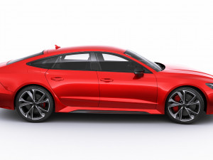 audi rs7 sportback 2020 3D Model