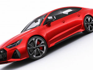 audi rs7 esportivo 2020 Modelo 3D