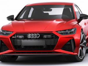audi rs7 esportivo 2020 Modelo 3D