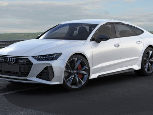 audi rs7 sportback 2020 3D Model