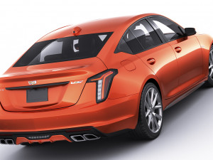 cadillac ct5-v 2020 3D Model