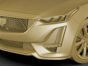 cadillac ct5-v 2020 3D Model