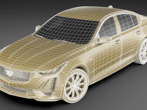 cadillac ct5-v 2020 3D Model