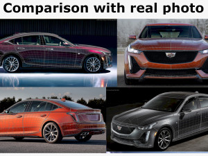 cadillac ct5-v 2020 3D Model