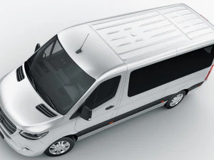 mercedes sprinter tourer 2018 l2h1 3D Model