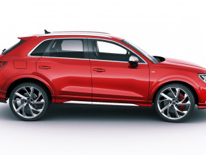audi rs q3 2020 3D 模型
