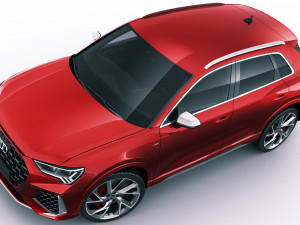 audi rs q3 2020 3D 模型