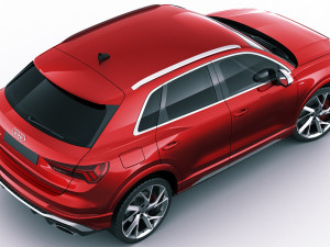 audi rs q3 2020 3D 模型