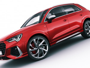 audi rs q3 2020 3D 模型