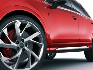 audi rs q3 2020 3D Model
