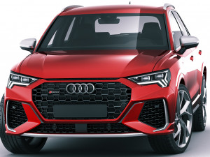 audi rs q3 2020 3D 模型