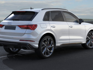 audi rs q3 2020 3D 模型