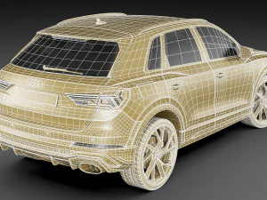 audi rs q3 2020 3D Model