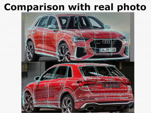 audi rs q3 2020 3D Model