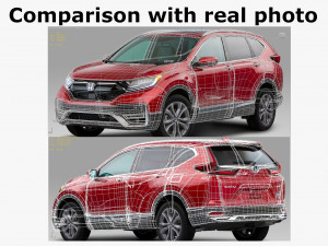honda cr-v 2020 Model 3D