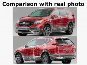 honda cr-v 2020 3D Model