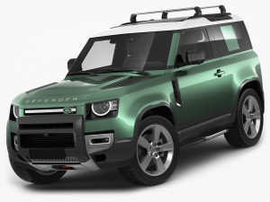 land rover defender 90 2020 3D-Modell