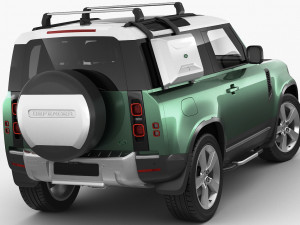 land rover defender 90 2020 3D Model