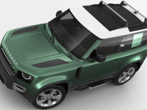 land rover defender 90 2020 3D Model