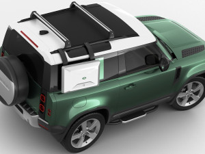 land rover defender 90 2020 3D Model