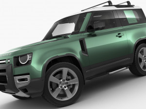 land rover defender 90 2020 3D Model