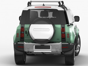 land rover defender 90 2020 3D Model