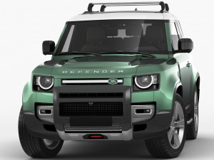 land rover defender 90 2020 3D Model