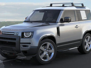 land rover defender 90 2020 3D Model